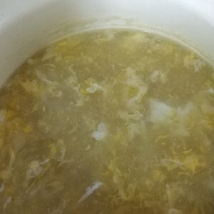 とろり♪やさしい味の春雨卵スープ